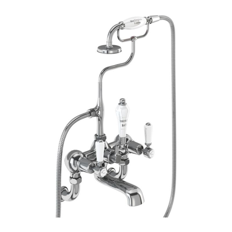 Burlington Kensington Bath Shower Mixer Wall Mounted